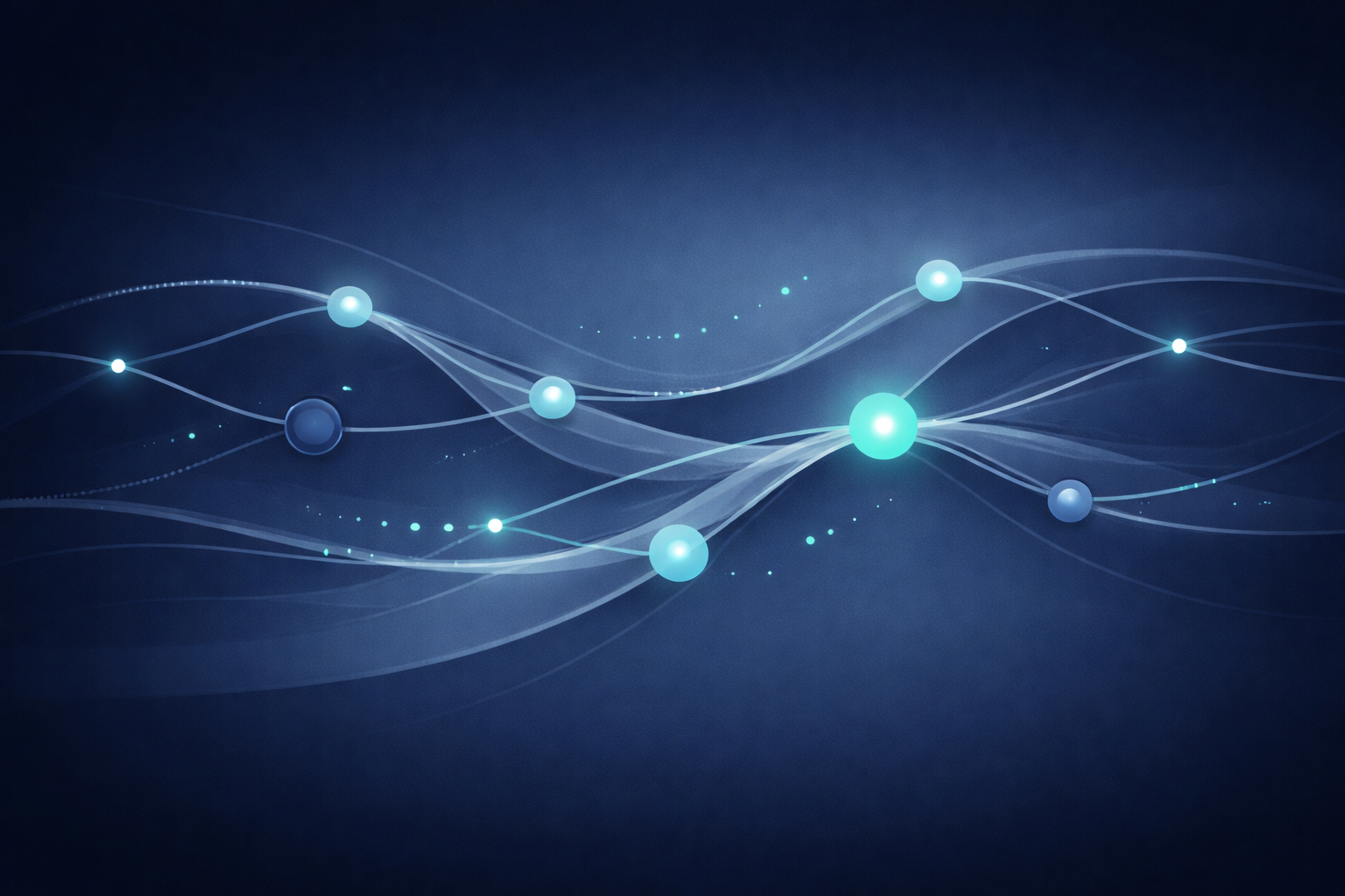 Abstract visualization representing patient operations and proactive outreach