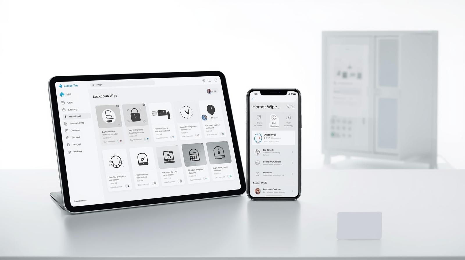Mobile device management and lockdown mode